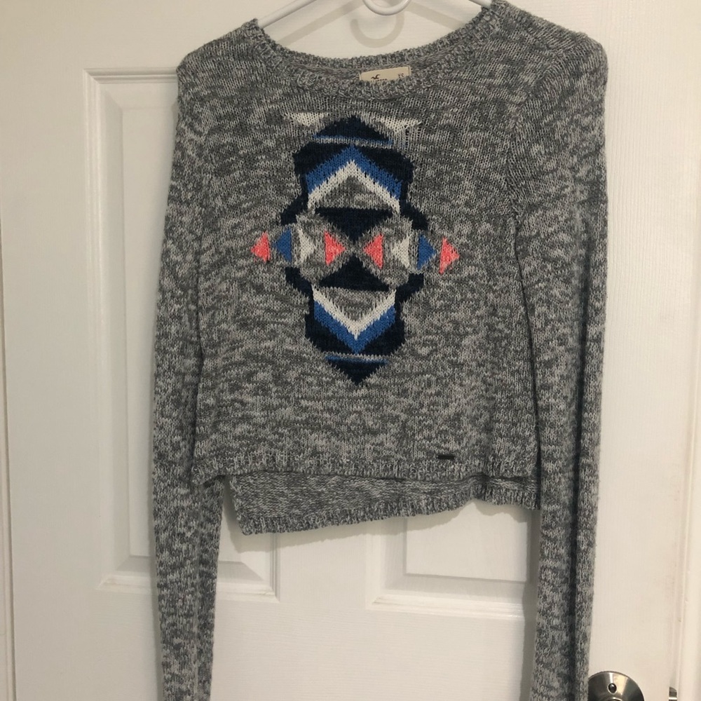 Long sleeve crop